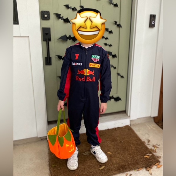 F1 Racing Team Redbull Kids Costume - Picture 1 of 8